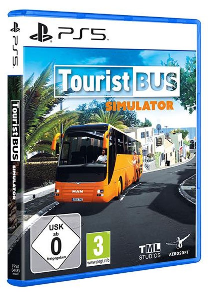 Aerosoft Tourist Bus Simulator PS5- Bus Simulation Produktbild 