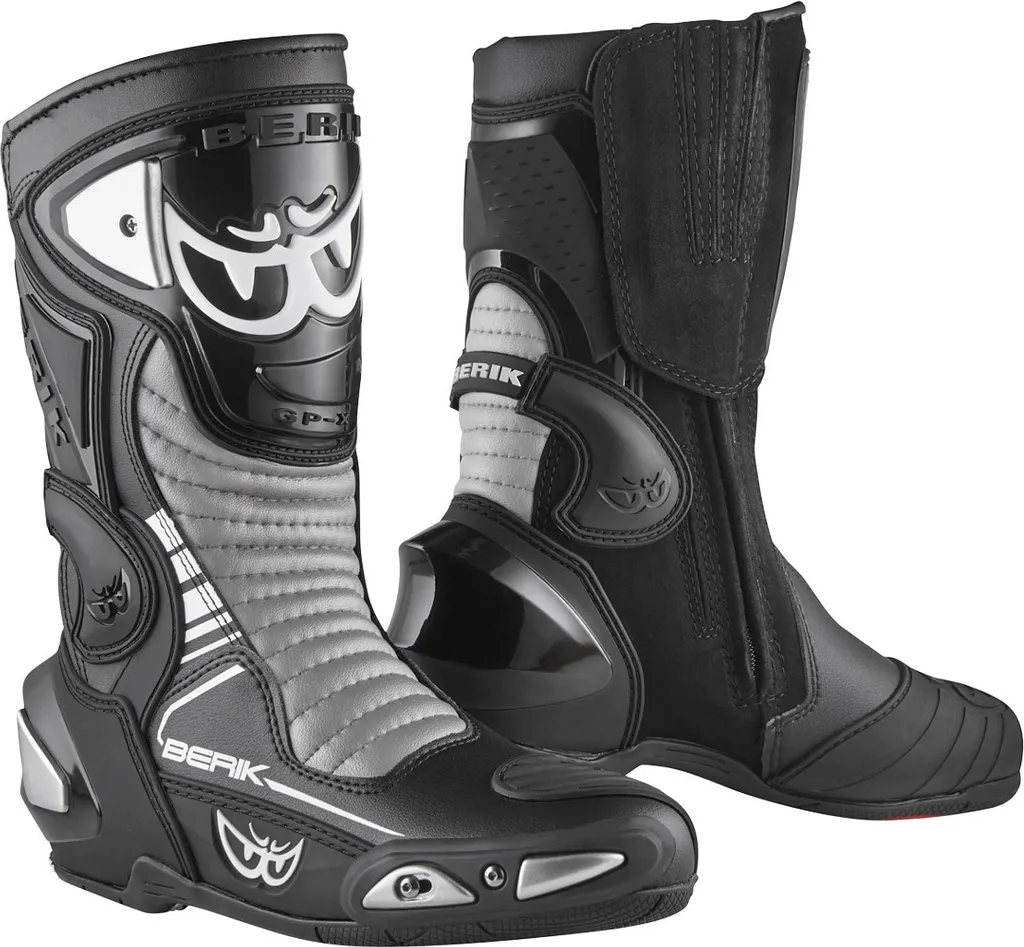 Bottes Moto Piste Berik Race-X EVO Taille 42 pour Pilotage Sportif