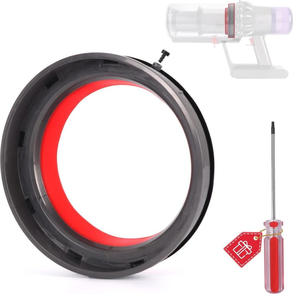 INF Dichtung für Dyson V10 SV12 Staubsauger Staubbehälter + Produktbild 
