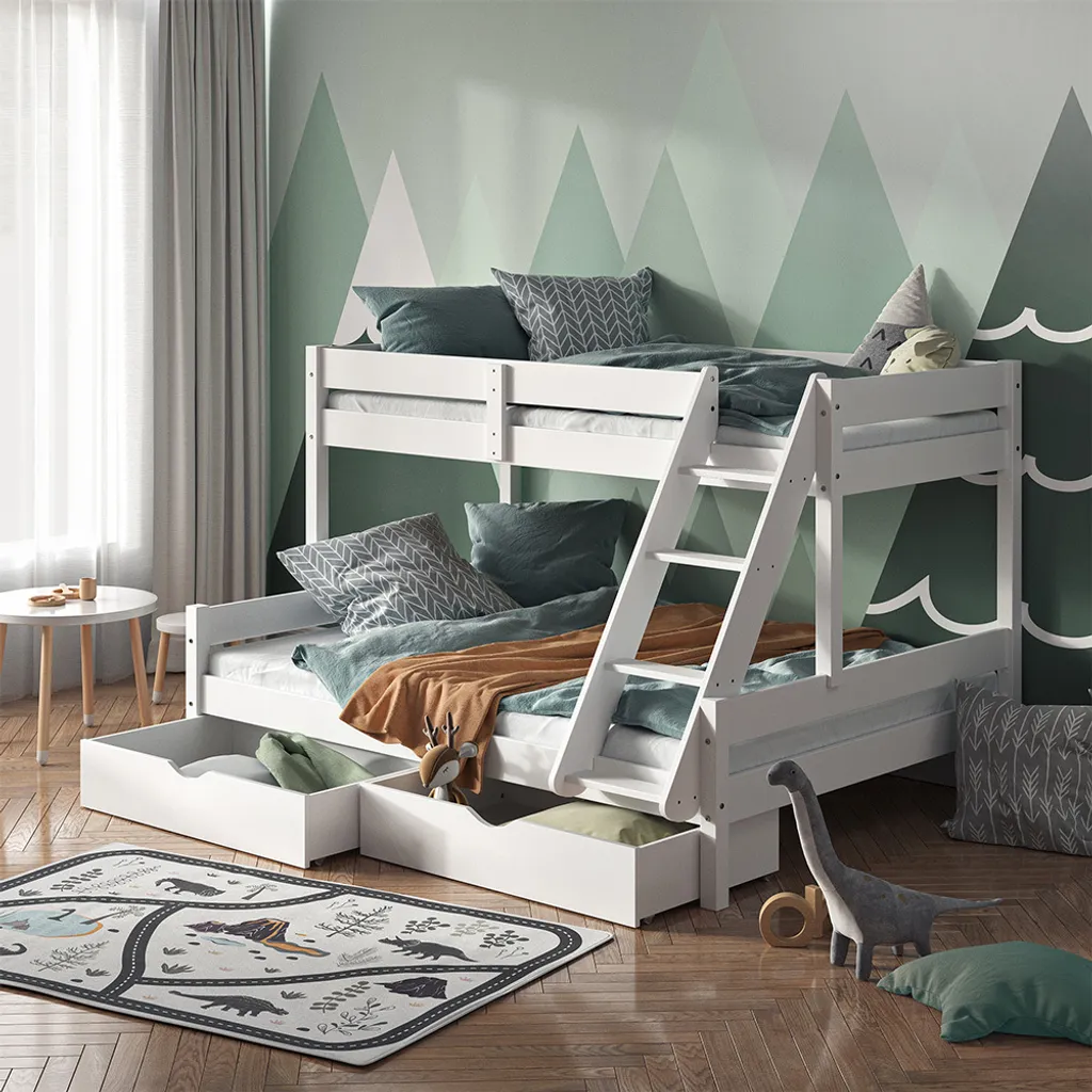 Cassettone Sottoletto Everest Vitalispa Bianco - Design in Legno