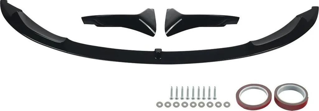 Pare-chocs avant pour rénover votre voiture noir brillant ABS solide