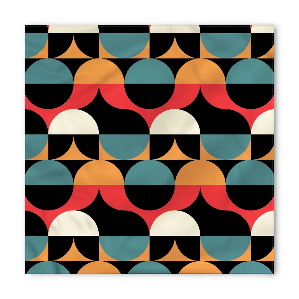 Accessori Pet ABAKUHAUS - Bandana Confortevole 40x40 cm Retrò - 2