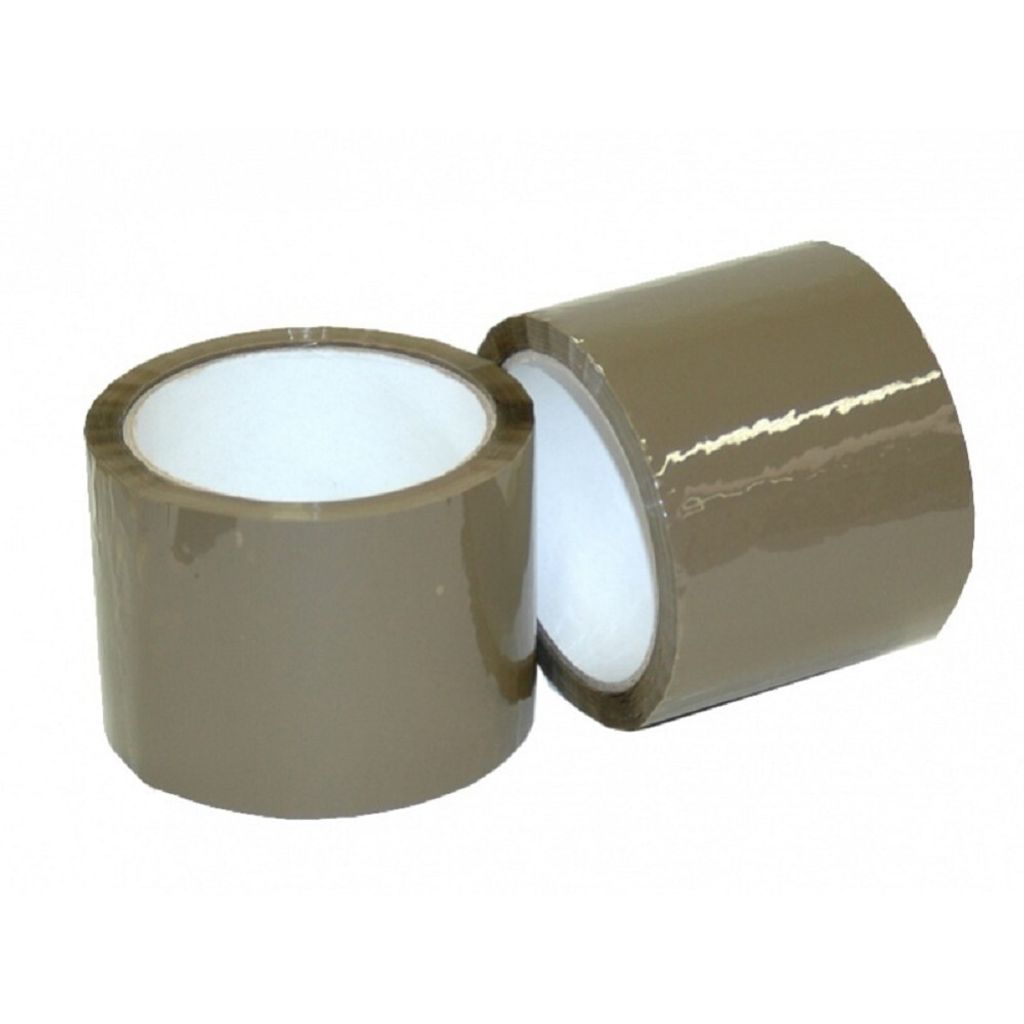 Klebeband PP 75 mm x 66 m braun