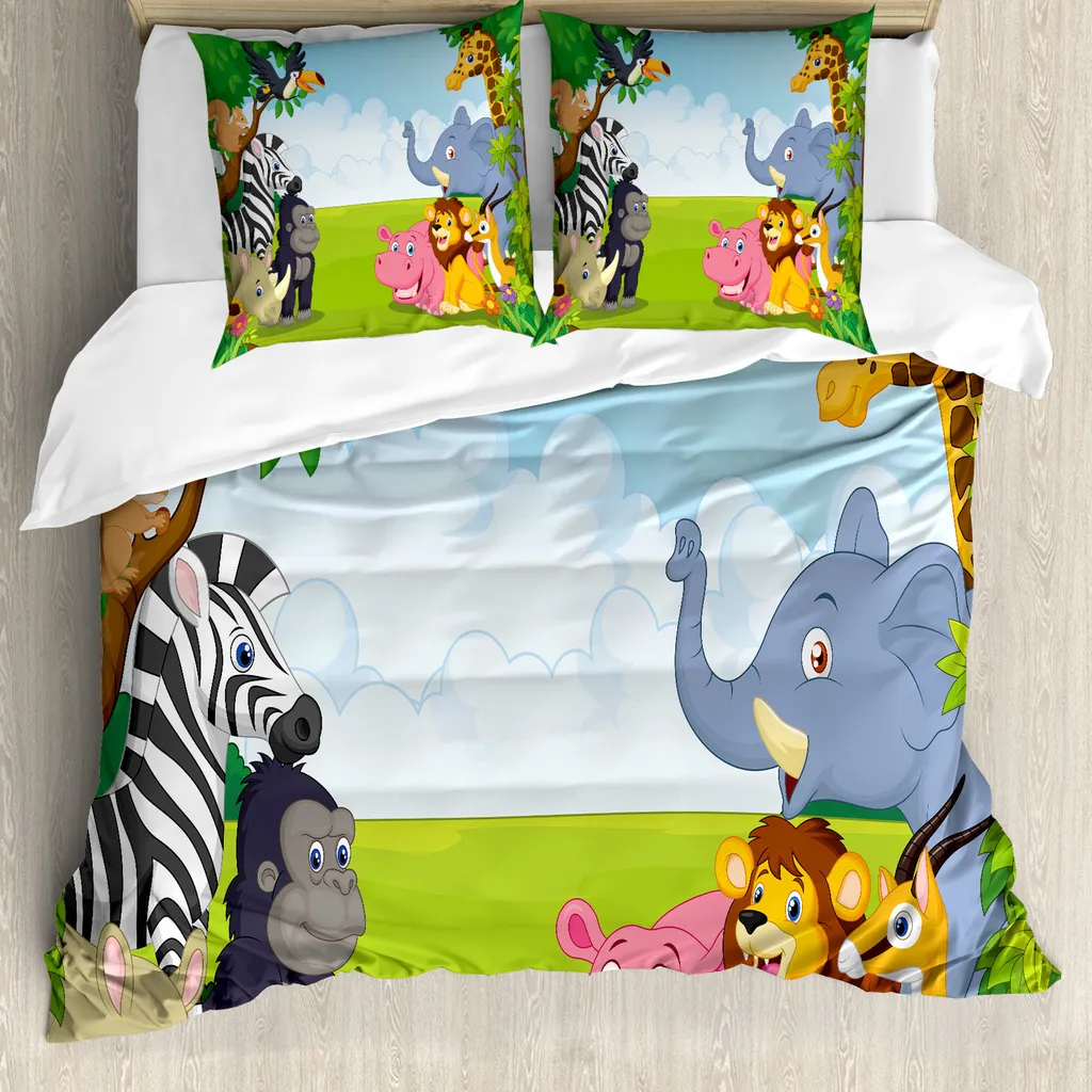 Set Letto ABAKUHAUS Animali Domestici: Stile Ipoallergenico 155x220 cm