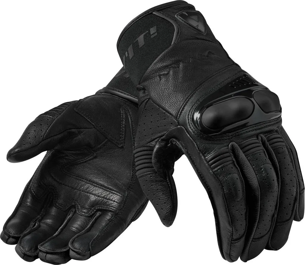 Gants moto Revit Hyperion avec coque de protection - Noir, Taille 3XL