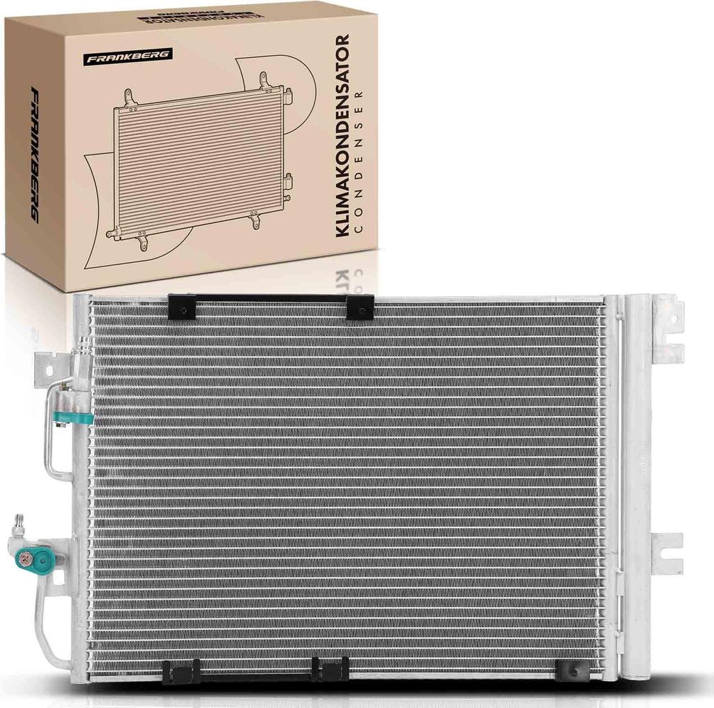 Frankberg 1x Kondensator Klimaanlage für Opel Astra H A04 L48 L35 L08 L69 Astra A04 Zafira B