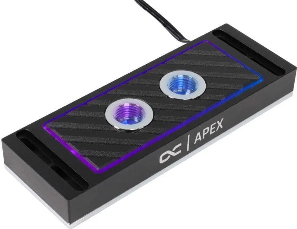 Solution Refroidissement RAM Alphacool Apex X4 Noir pour PC Overclocking