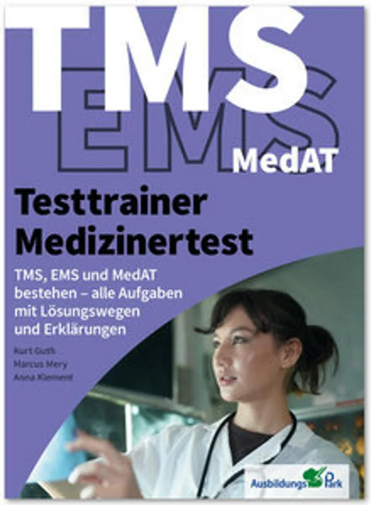 Testtrainer Medizinertest complet avec exercices et corrigés détaillés