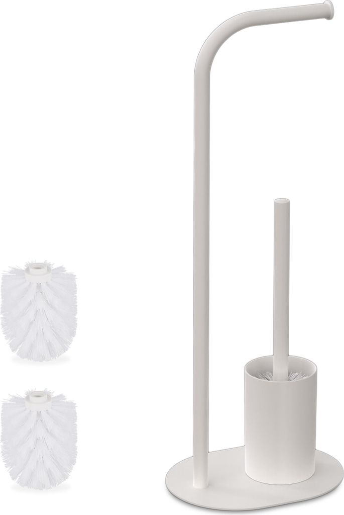 Sada na toaletu Relaxdays, VxŠxH: 64,5 x 23 x 17 cm, kov, Obrázek produktu 