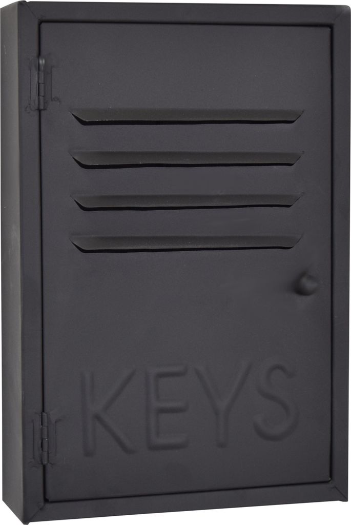 LOFT42 Keys Schlüsselschrank - Metall - Schwarz - 30x20x6,5