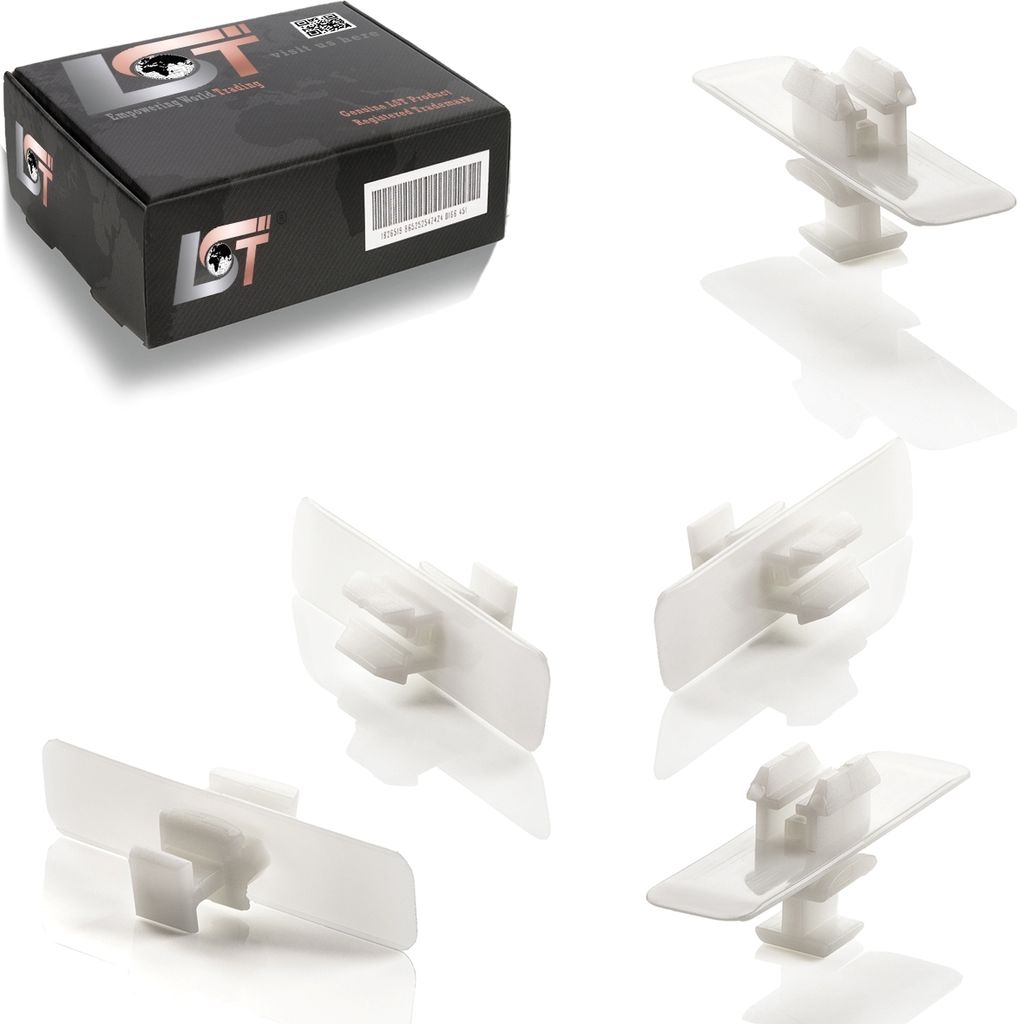 5x Beplankung Zierleiten Befestigung Clips für MERCEDES C140 W140 V140