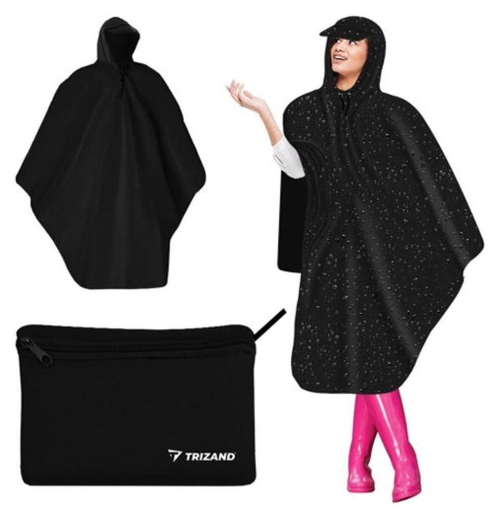 Trizand 22871 Fahrrad-Regenponcho Produktbild 
