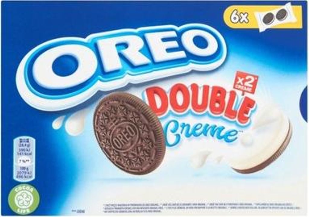 Biscotti Oreo Double con crema 157 g Immagine del prodotto 