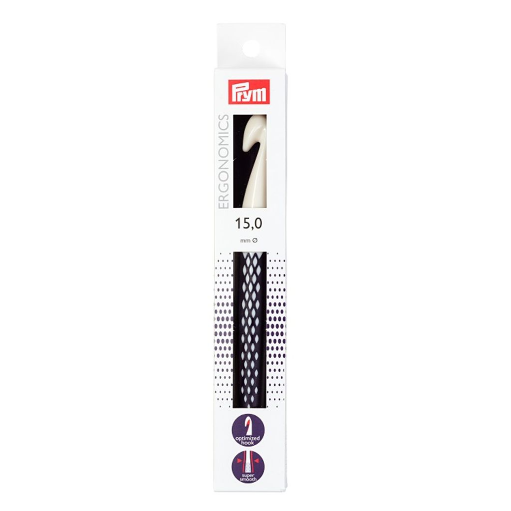 PRYM Ergonomics Kunststoffhaken 15 mm 18,5 cm Produktbild 