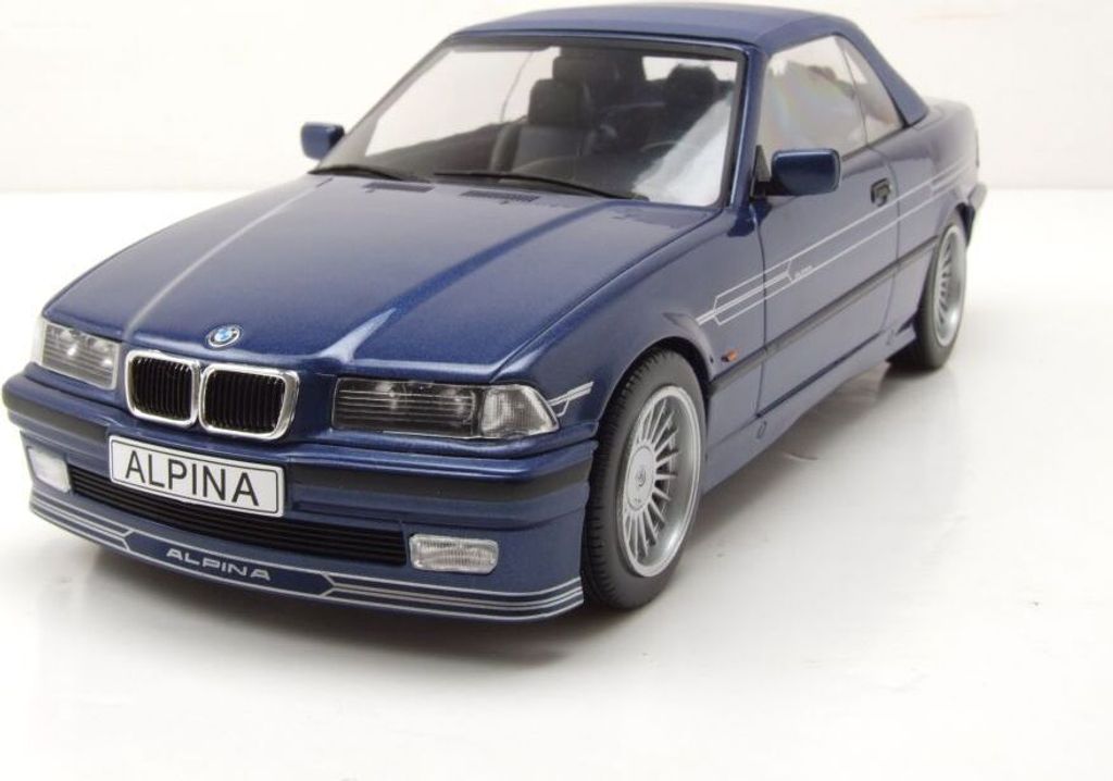 MCG MCG18320 - 1:18 BMW Alpina B3 3.2 Cabriolet, blau, 1996 - Neu