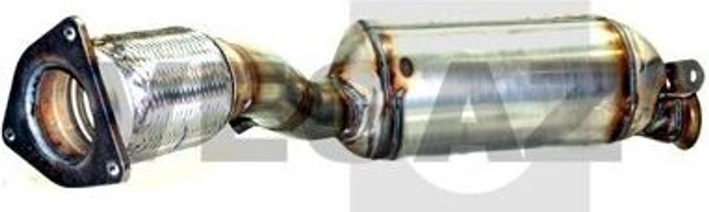 VEGAZ VK-411 Dieselpartikelfilter DPF für VW Caddy III Kastenwagen (2KA, 2KH, 2CA, 2CH) Euro 4 Abgasanlage Diesel