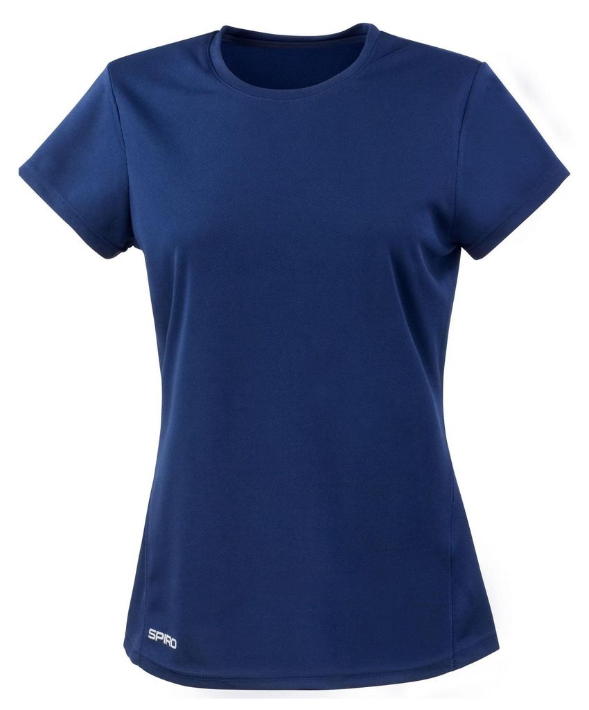 Spiro - T-Shirt für Damen kurzärmlig FK1547 (M) (Marineblau)