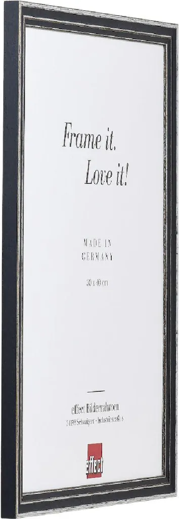 Cornice Foto 24x30 Grigia Legno Profilo 38mm Vetro Antiriflesso Offerta - 2