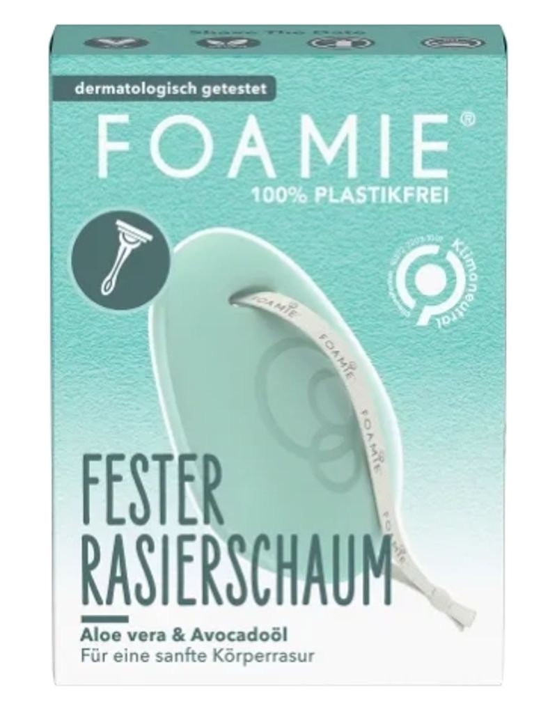 Mousse à raser à l'aloès et à l'huile d'avocat - Produit en Image du produit 