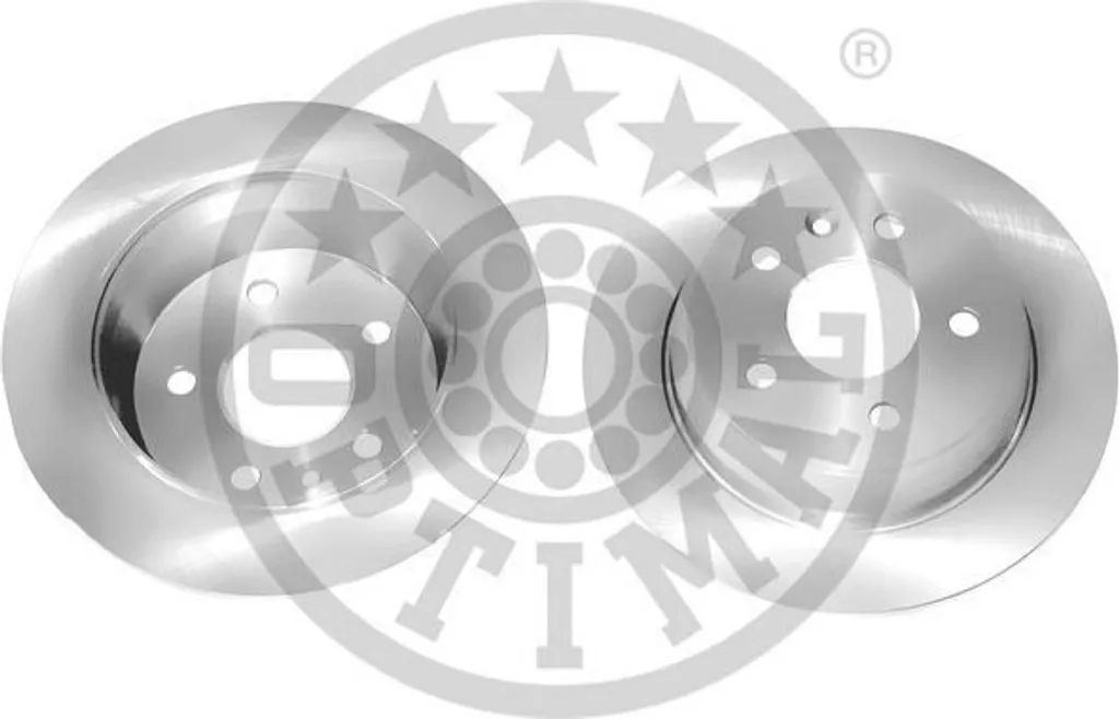 Jeu de 2 disques de frein arrière OPTIMAL BS-4710C pour Mercedes Vito