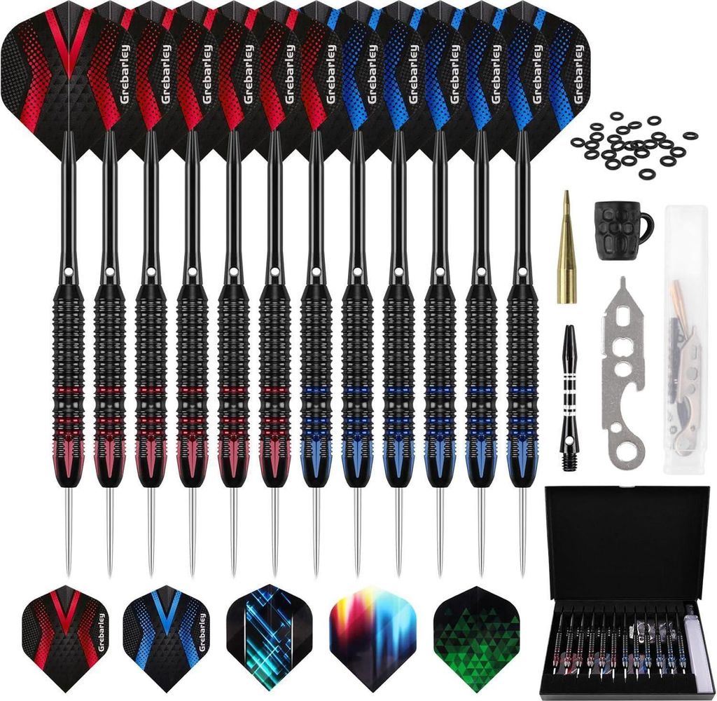 Rzutki Steeldarts Profi Aluminium 24g Czerwone 22g Zdjęcie produktu 