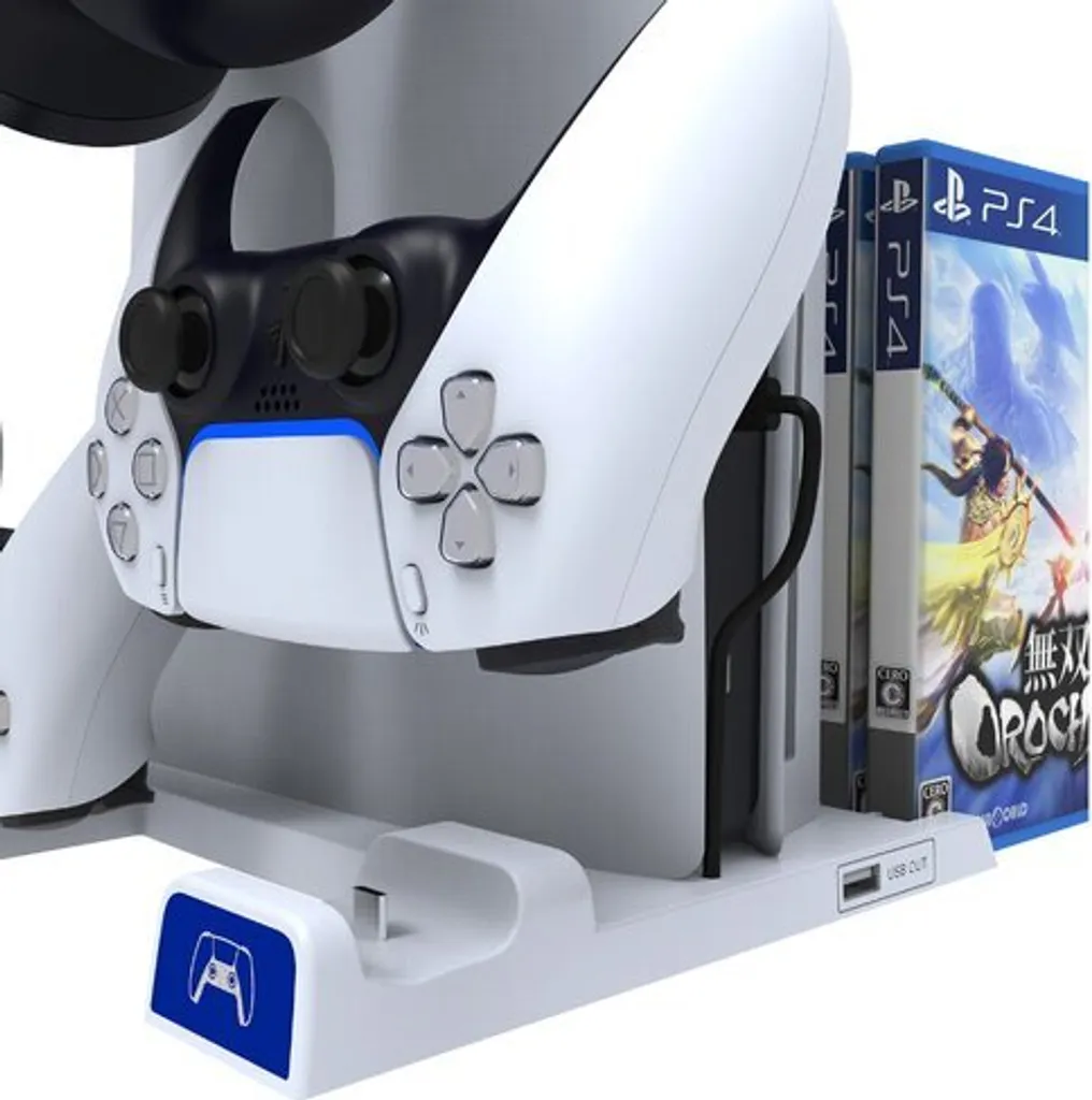 Support iPega PS5 Slim avec Double Chargeur Manettes et Ventilation - 3