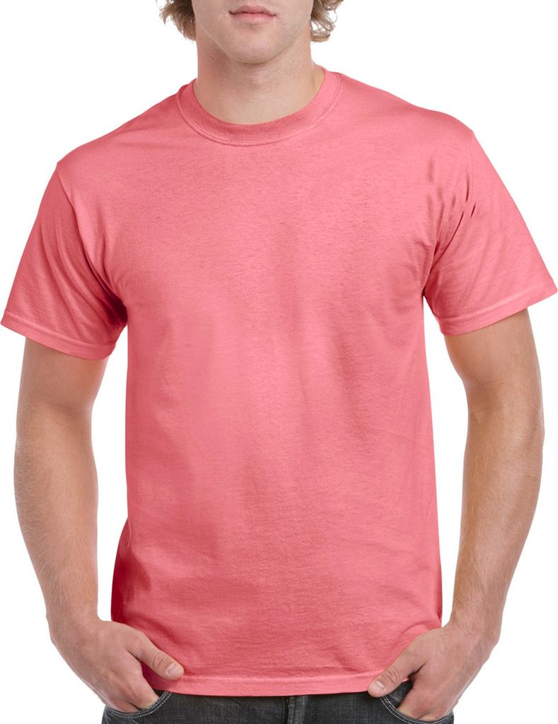 Gildan H000 | Herren Hammer Adult T-Shirt - Farbe: Coral Silk - Größe: XL