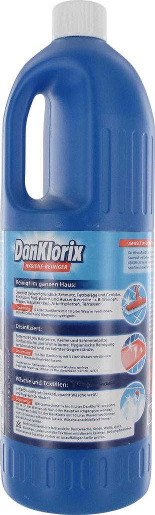 DanKlorix Hygiene-Reiniger Original, 1,5 Liter Produktbild 9