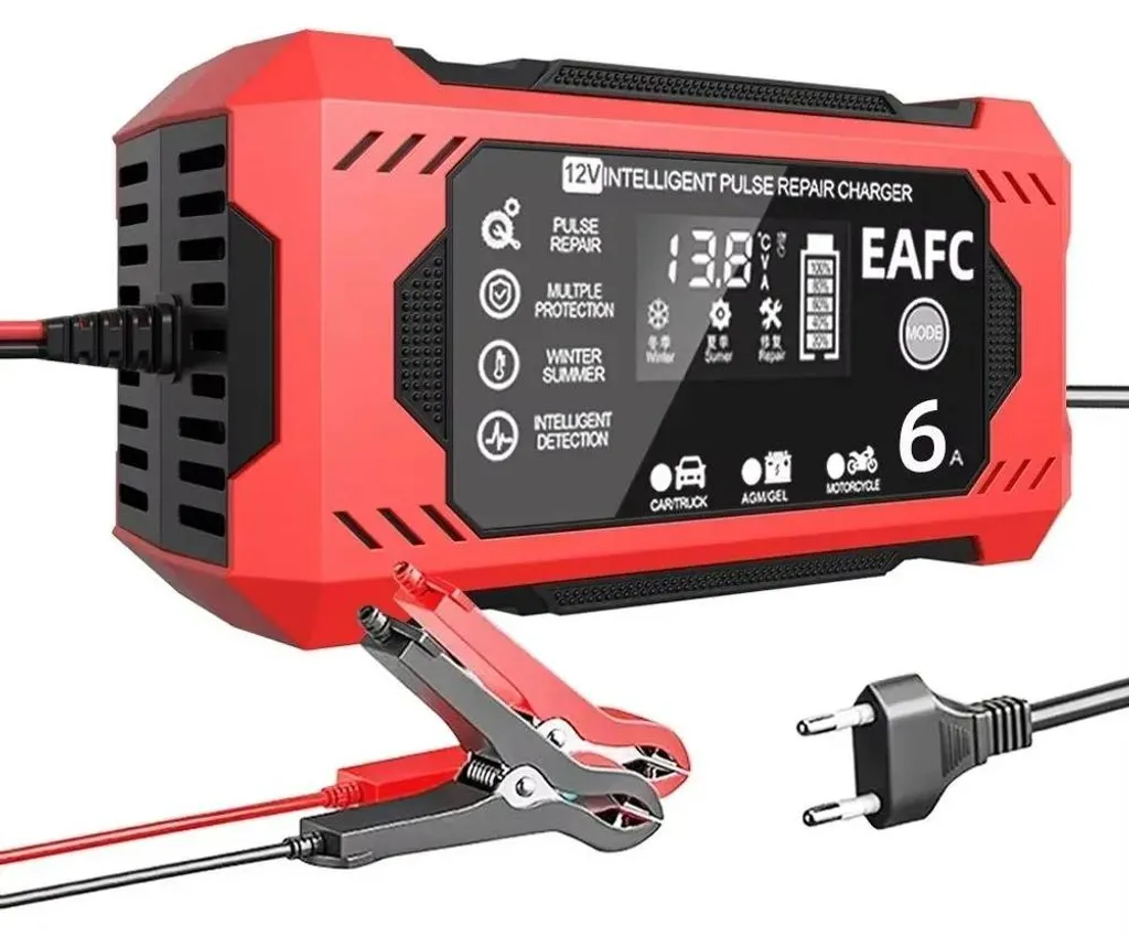 Chargeur de batterie voiture intelligent pour résoudre les pannes 12V