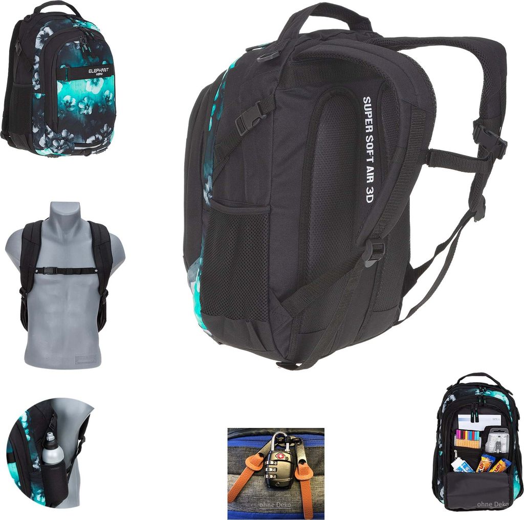 Rucksack Mädchen 2 Teile Set Elephant Hero Signature Produktbild 13