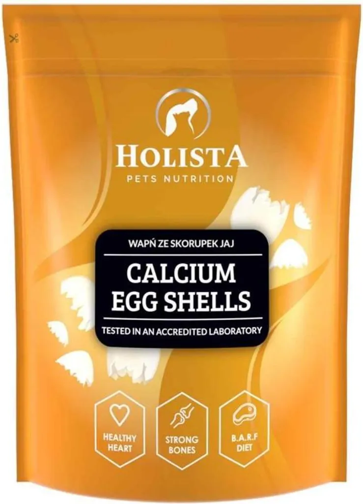 Calcium pour Chien et Chat - Coquilles d'œufs Holista 1kg pour BARF