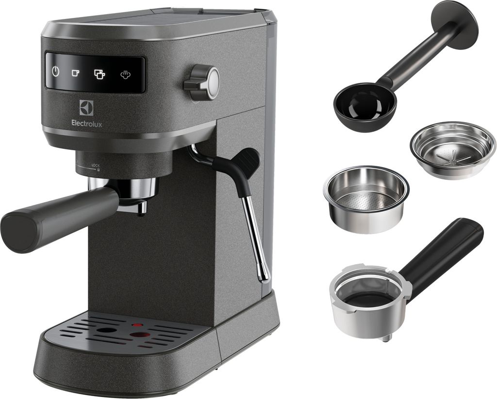 Electrolux Caffettiera a leva Explore 6 E6EC1-6BST Nero Immagine del prodotto 