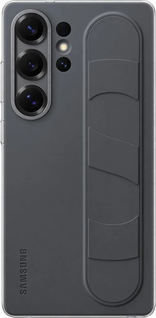 Samsung Standing Grip Case S25 Ultra EF-GS938CBEGWW Nero Elegante