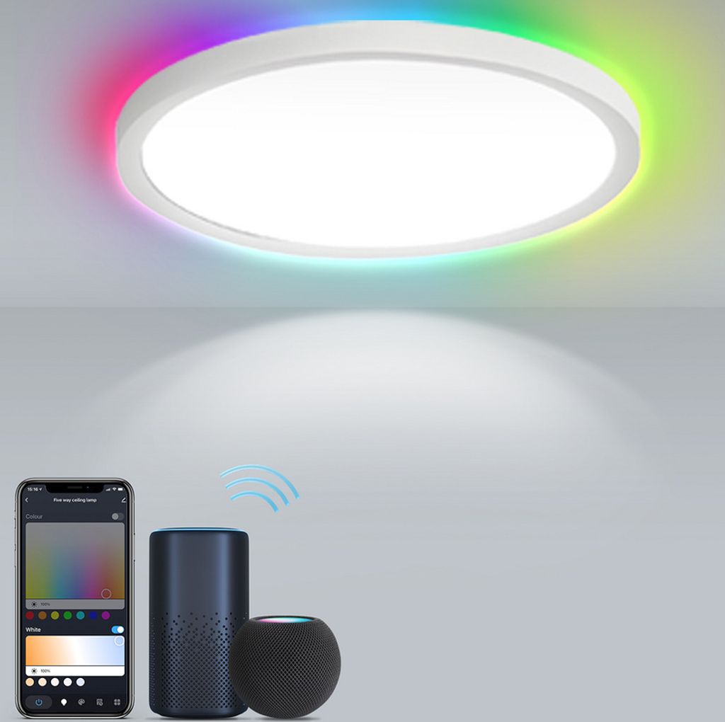 Yakimz smart led stropn svietidlo 24w kaufland sk