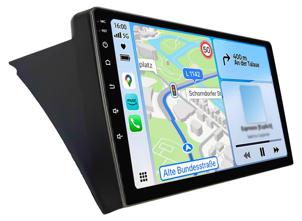 Autoradio Android da 9 pollici con 6 altoparlanti e 128 GB Immagine del prodotto 