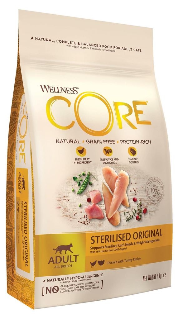 Wellness CORE 10832, Dospělý jedinec, Jakékoli plemeno, Obrázek produktu 