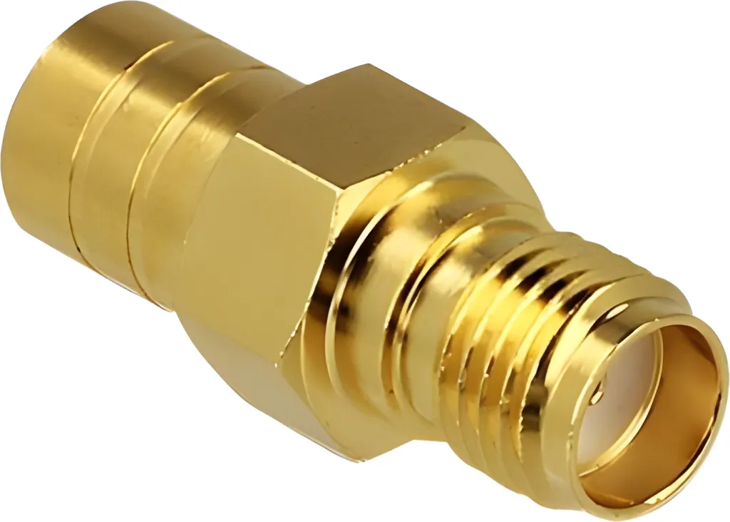 Adaptateur coaxial SMA femelle vers SMB mâle Delock pour câble RF