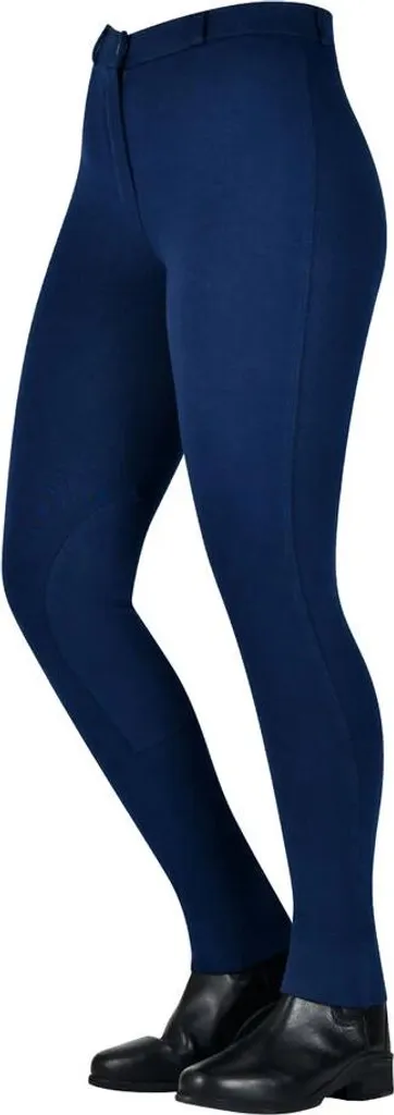 Pantalon de cheval Saxon WB2282 Marine - Matière Stretch et Confort