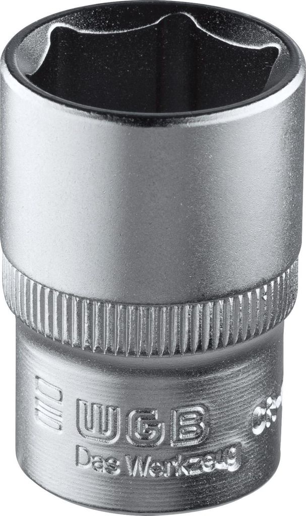 WGB Steckschlüssel-Einsatz 12,5mm 6-kant, Chrom-Vanadium Stahl