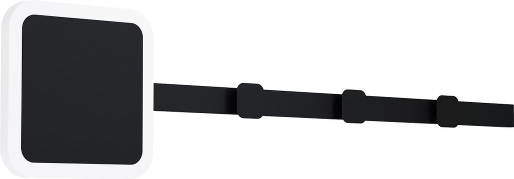 Eglo 99595 CARTIGNANO LED Wandleuchte 7,8W Schwarz Weiss warmweiss