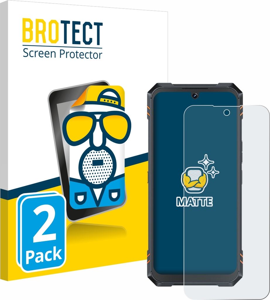 2x BROTECT Schutzfolie für Cubot King Kong Star 2 Produktbild 