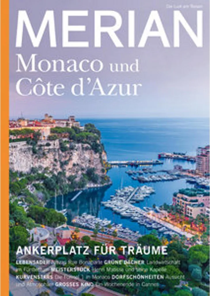 MERIAN Monaco Côte d'Azur 12/2022 Photos Panoramiques et Culture