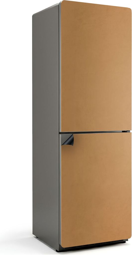 Farbe Orange – Magnetische Kühlschrank Abdeckung – Dekorfolie magnetisch Küche – Kühlschrank Magnet Deko – selbstklebende Magnettafel ...