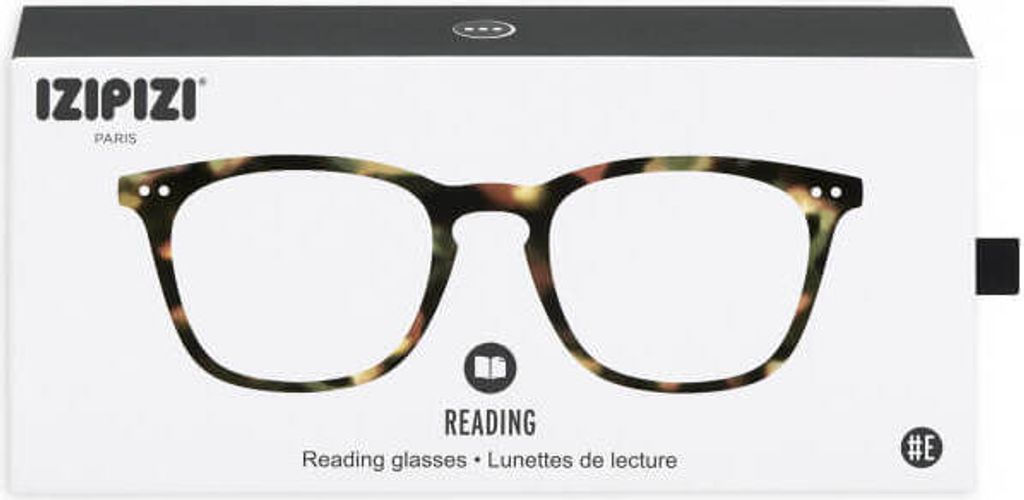 IZIPIZI #E Reading - Tortoise : +1,00 Dioptrien / sph.: Produktbild 