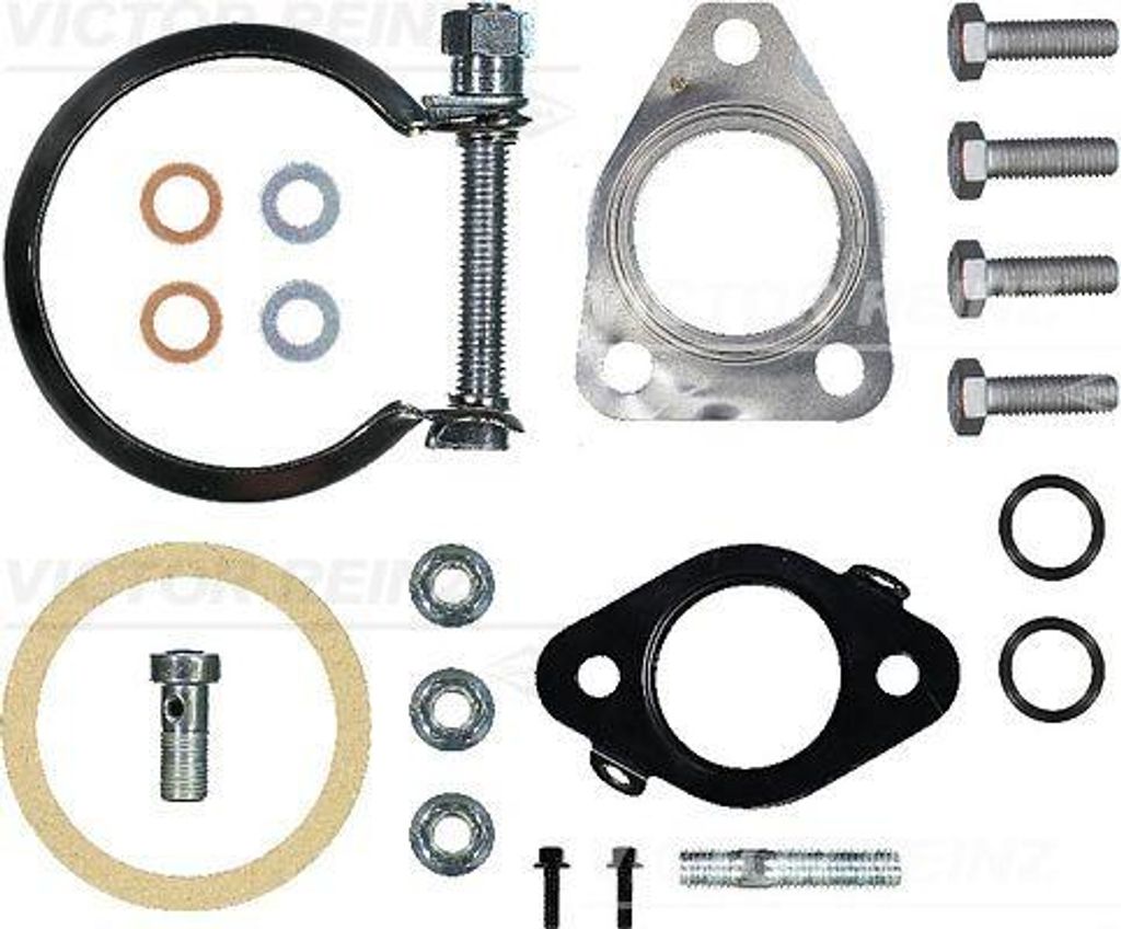VICTOR REINZ 04-10320-01 Montagesatz, Turbolader OE kompatibel mit Astra J, Cascada, Insignia, Zafira, Fox, A4 8D, Tarago