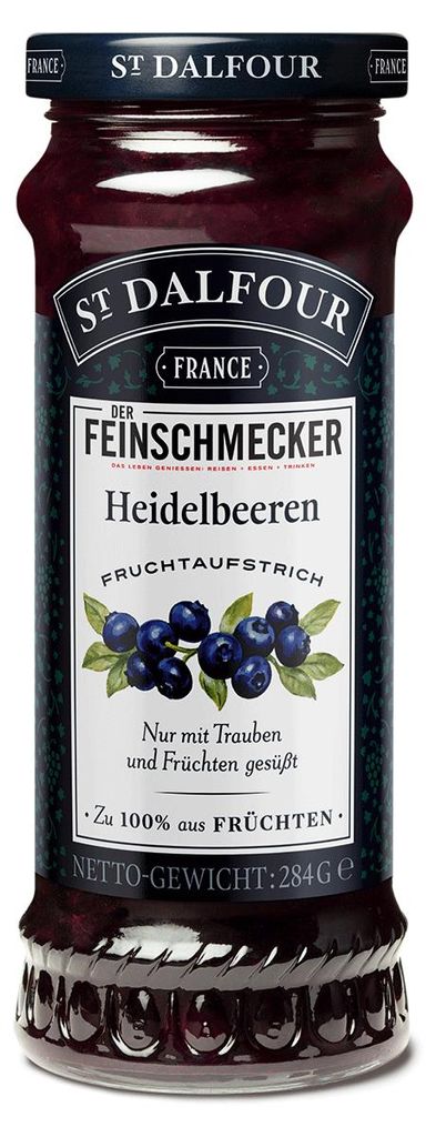 St. Dalfour Fruchtaufstrich Heidelbeeren Brotaufstrich Produktbild 