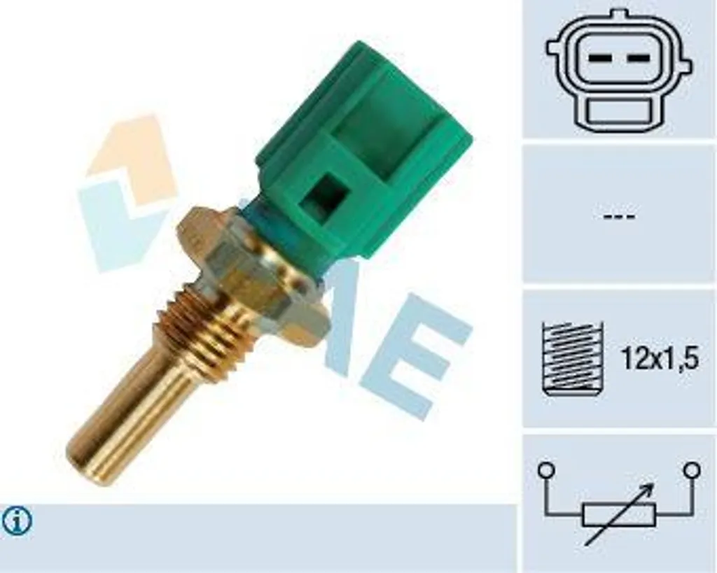 Sensore Temperatura Olio FAE 33250 | OE 3405645 per Ranger Jaguar Volvo