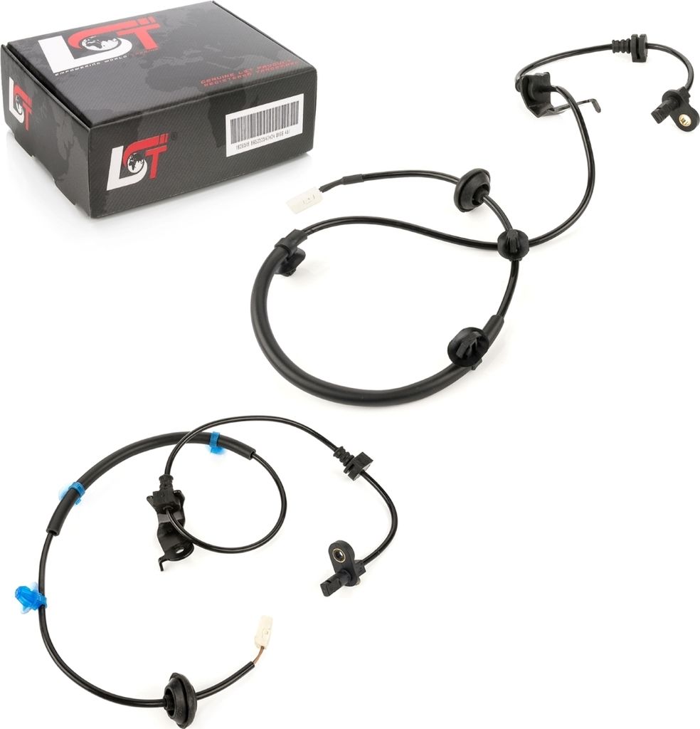 2x ABS Sensor Drehzahl hinten 57475-TF0-003 57470-TF0-013 für HONDA JAZZ III GE