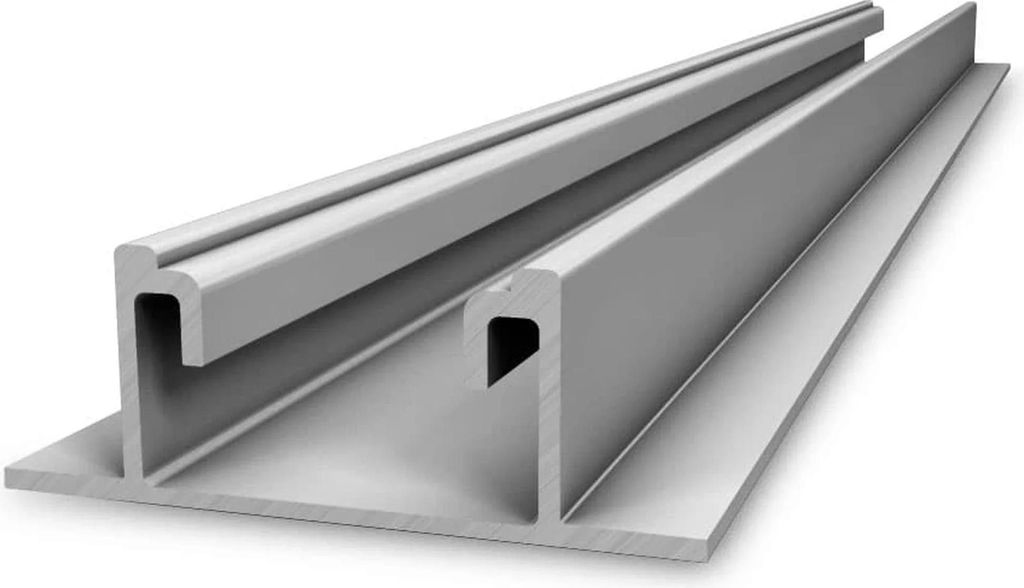K2 BasicRail 22 Schnellmontageschiene, Aluminium, Stange mit 5,95m, 1 Stk.