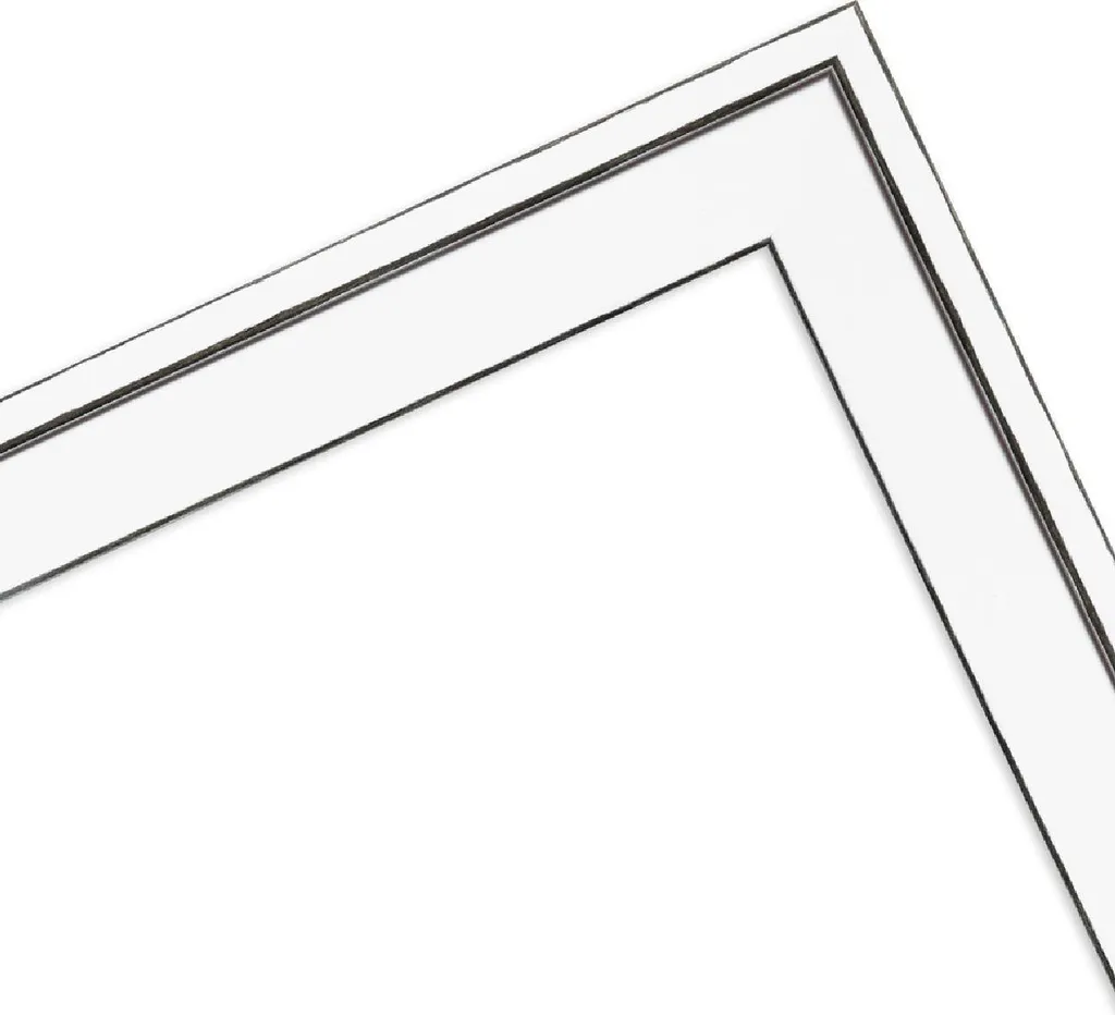 Cornice MendeFrames H120 Bianco 21x29,7 Vetro Museo: Protezione Artistica - 2